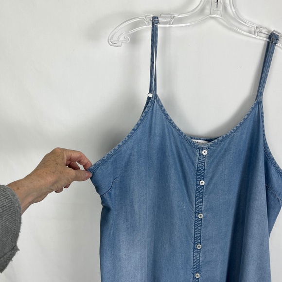 Denim Maxi Sundress by Reitmans Size 2X - Picture 4 of 13